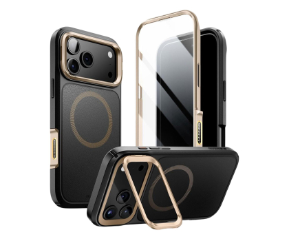 Etui / obudowa na smartfona Supcase Iblsn Ares Flip Mag Magsafe do Iphone 17 Pro Desert Gold